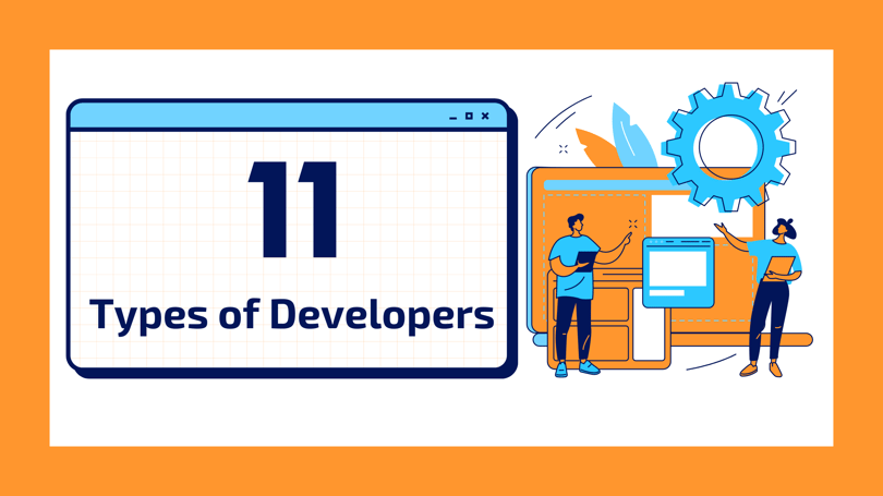 Types of Developers blog banner 