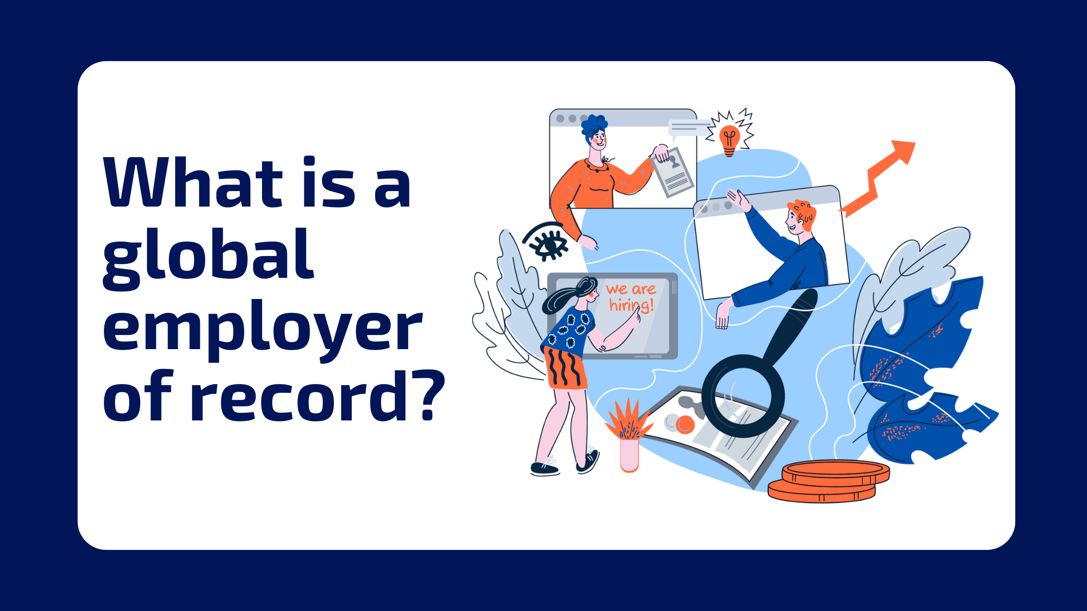 What is a global employer of record